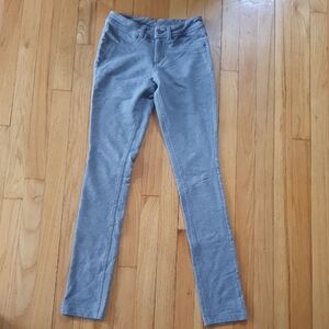 Eight Sixty Women's Heather Gray Stretch Knit Skinny Jeans NWOT NEW XS